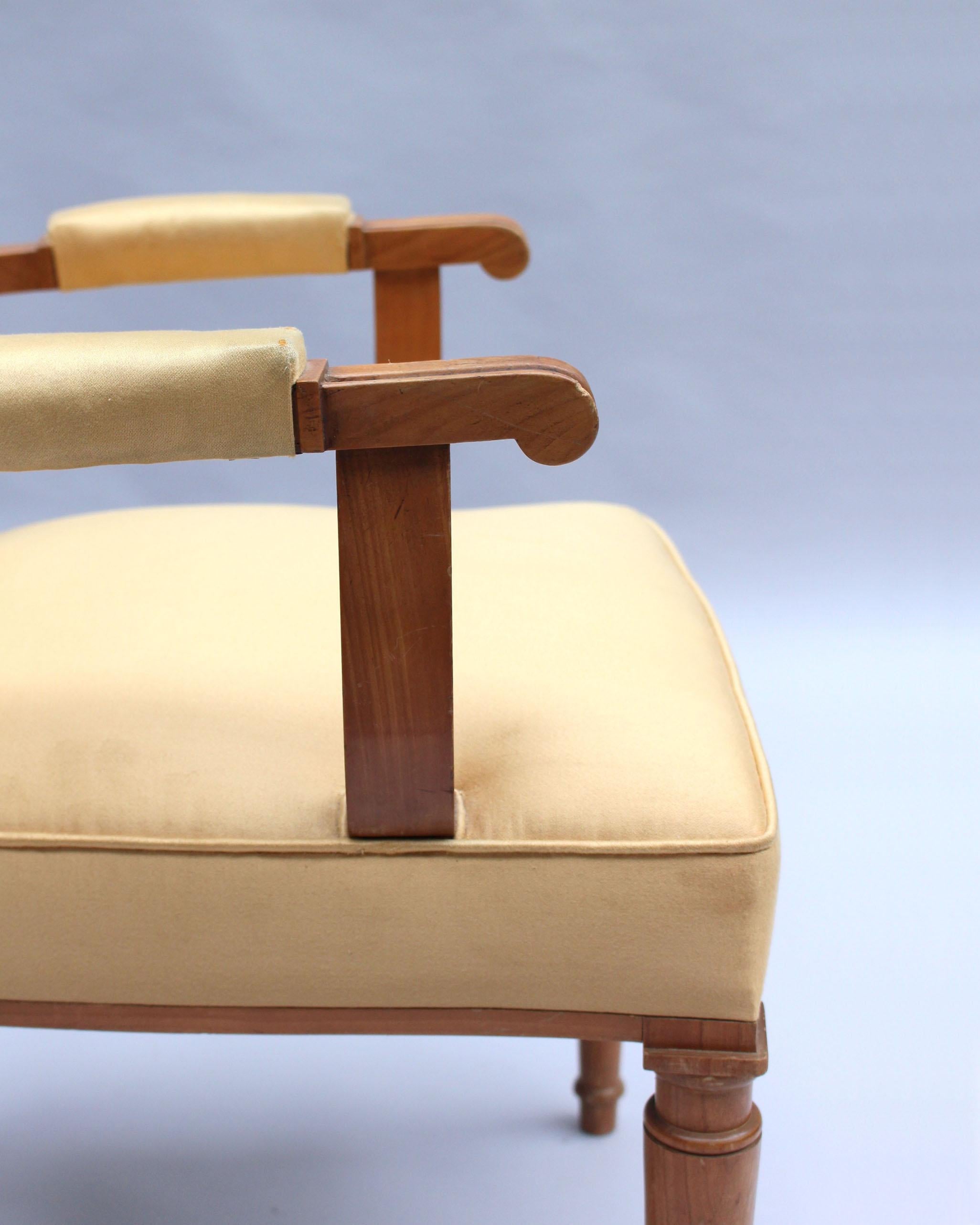 Poltrona francese Art Deco di Leleu in vendita 1