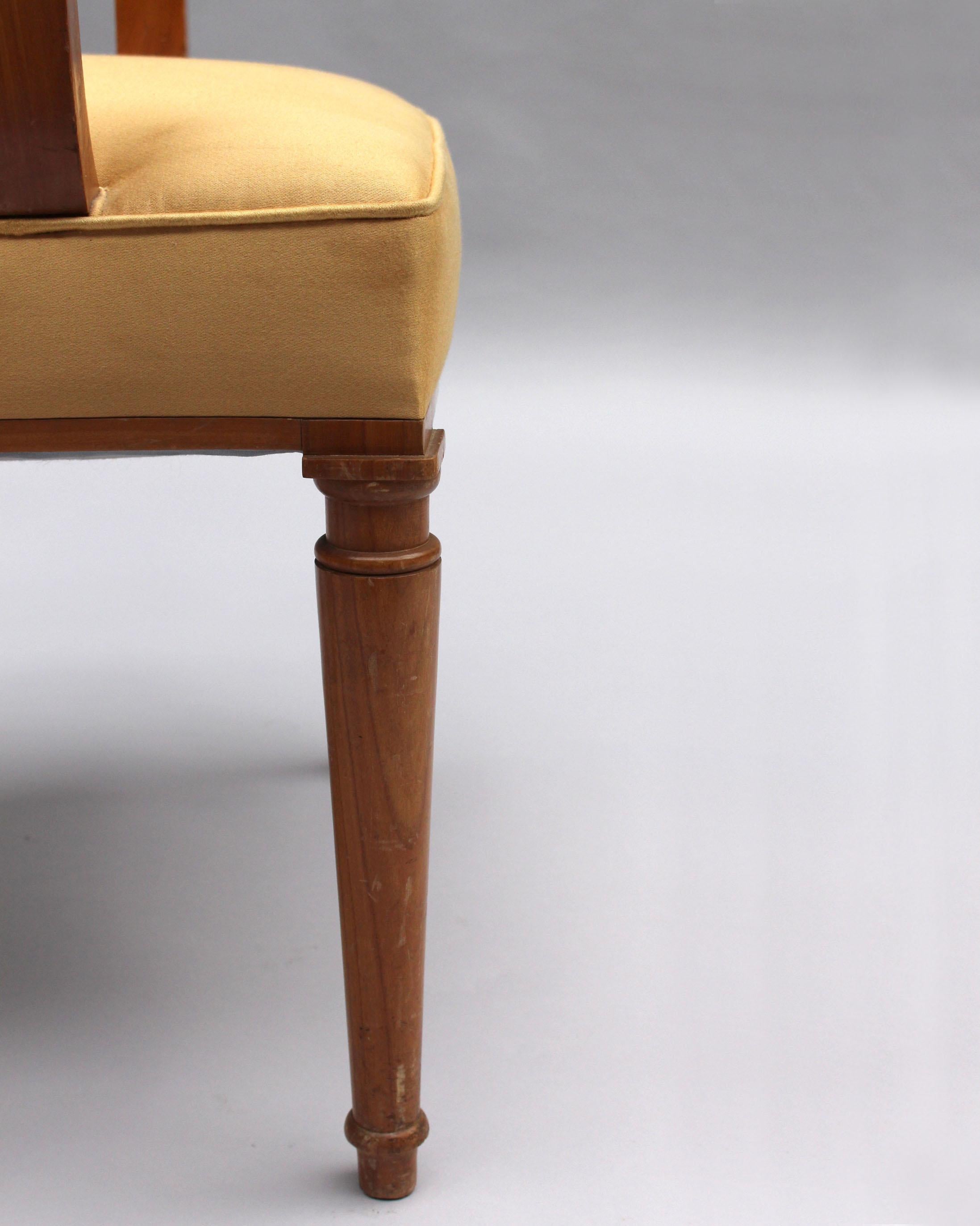 Poltrona francese Art Deco di Leleu in vendita 2