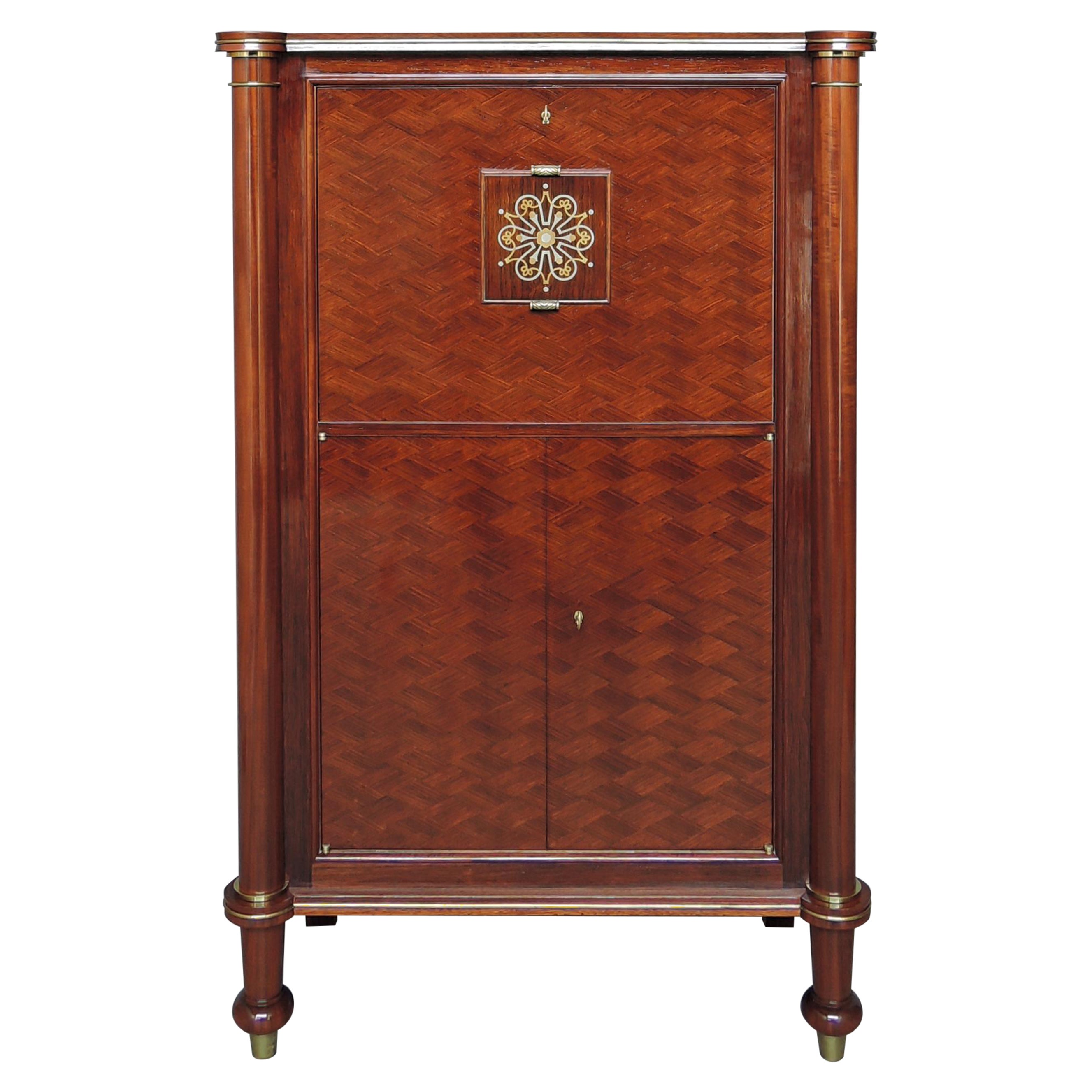 Fine French Art Deco Bar by Jules Leleu