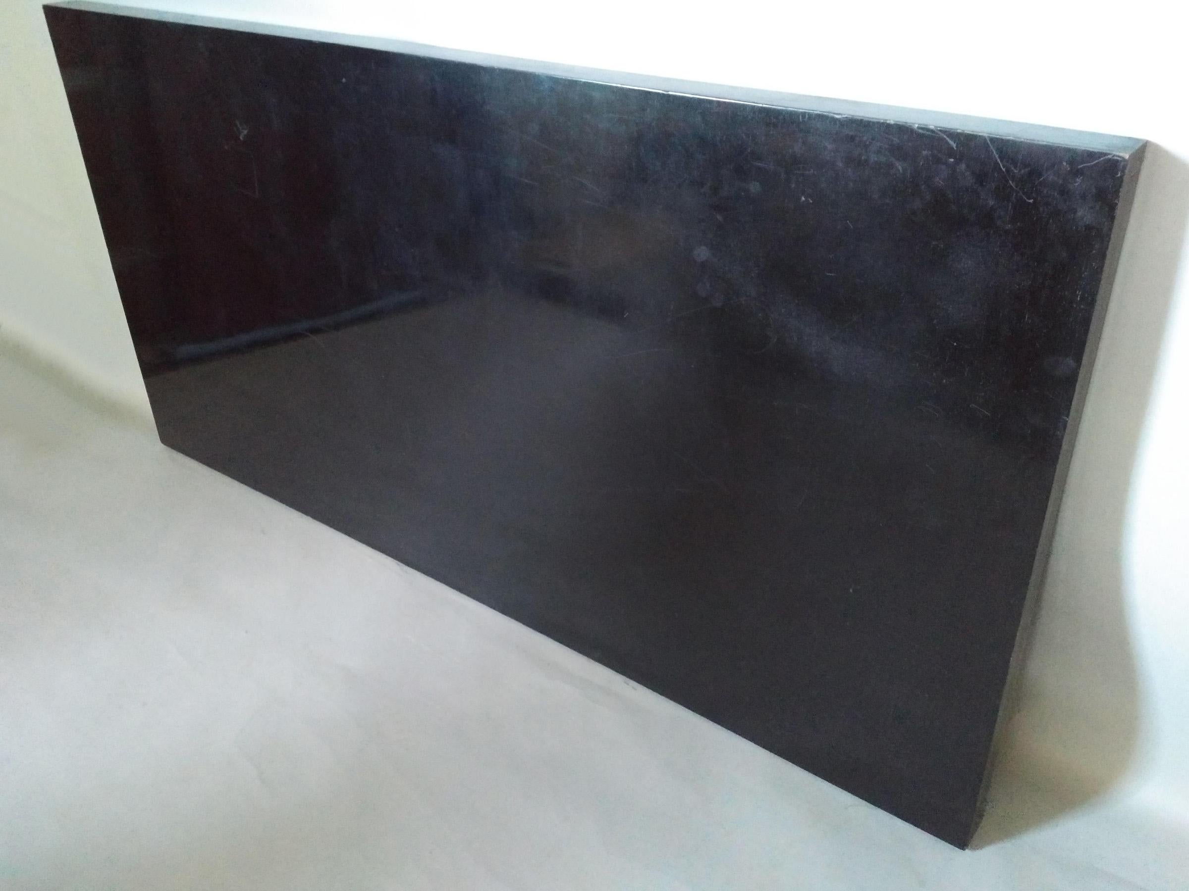 A Fine French Art Deco Black Lacquered Dining Table 3