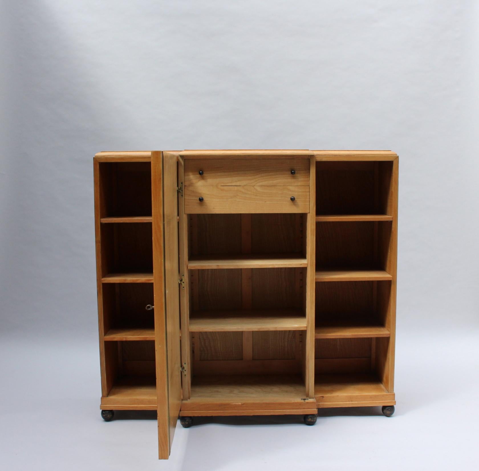 Fine French Art Deco Cabinet / Bar / Bookcase 3