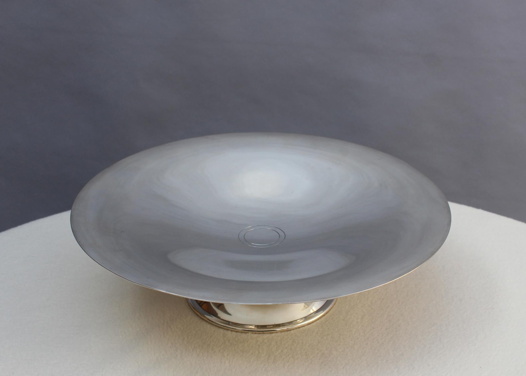 Fine French Art Deco Centerpiece by Luc Lanel for Christofle For Sale 5