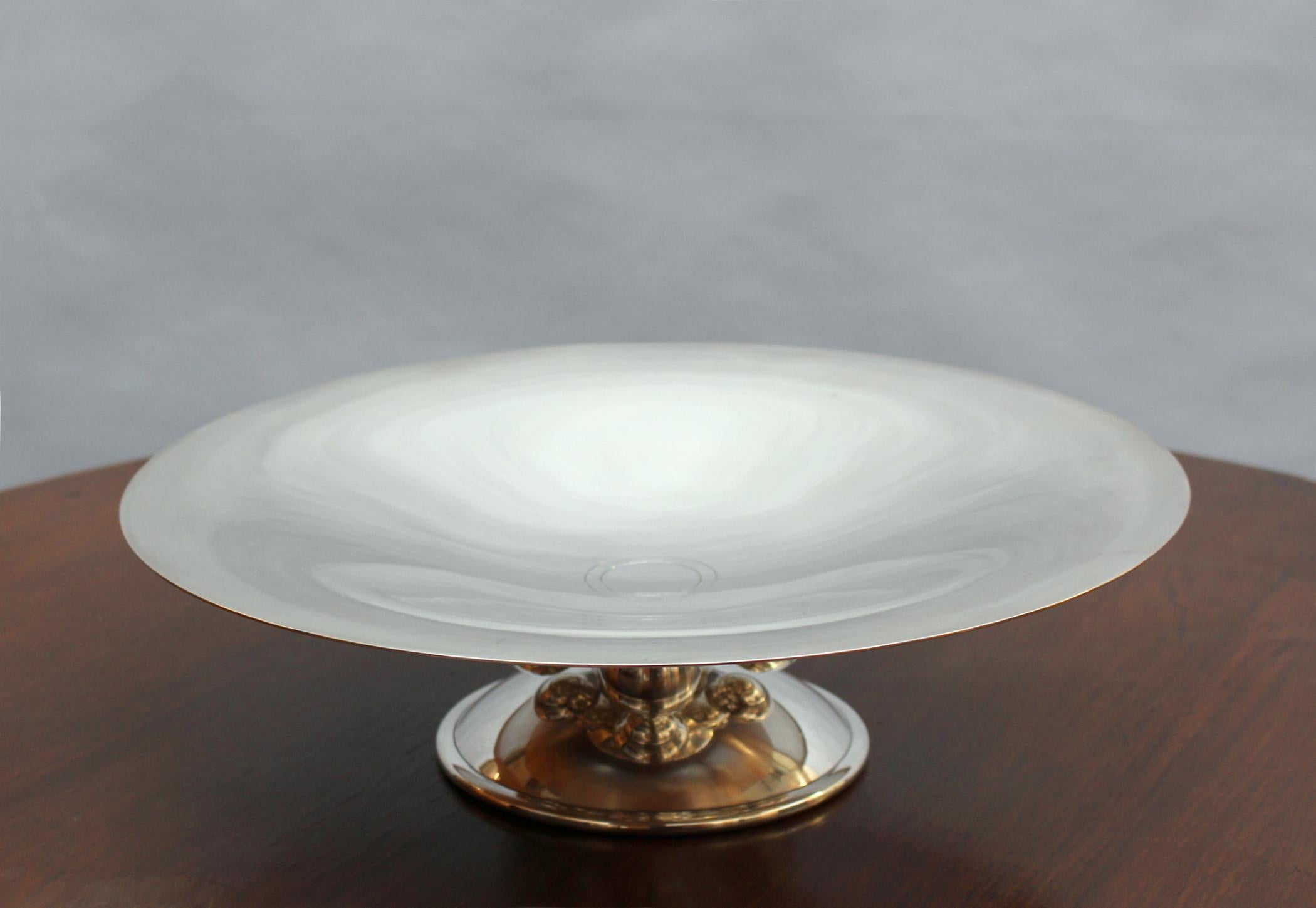 Fine French Art Deco Centerpiece by Luc Lanel for Christofle For Sale 1