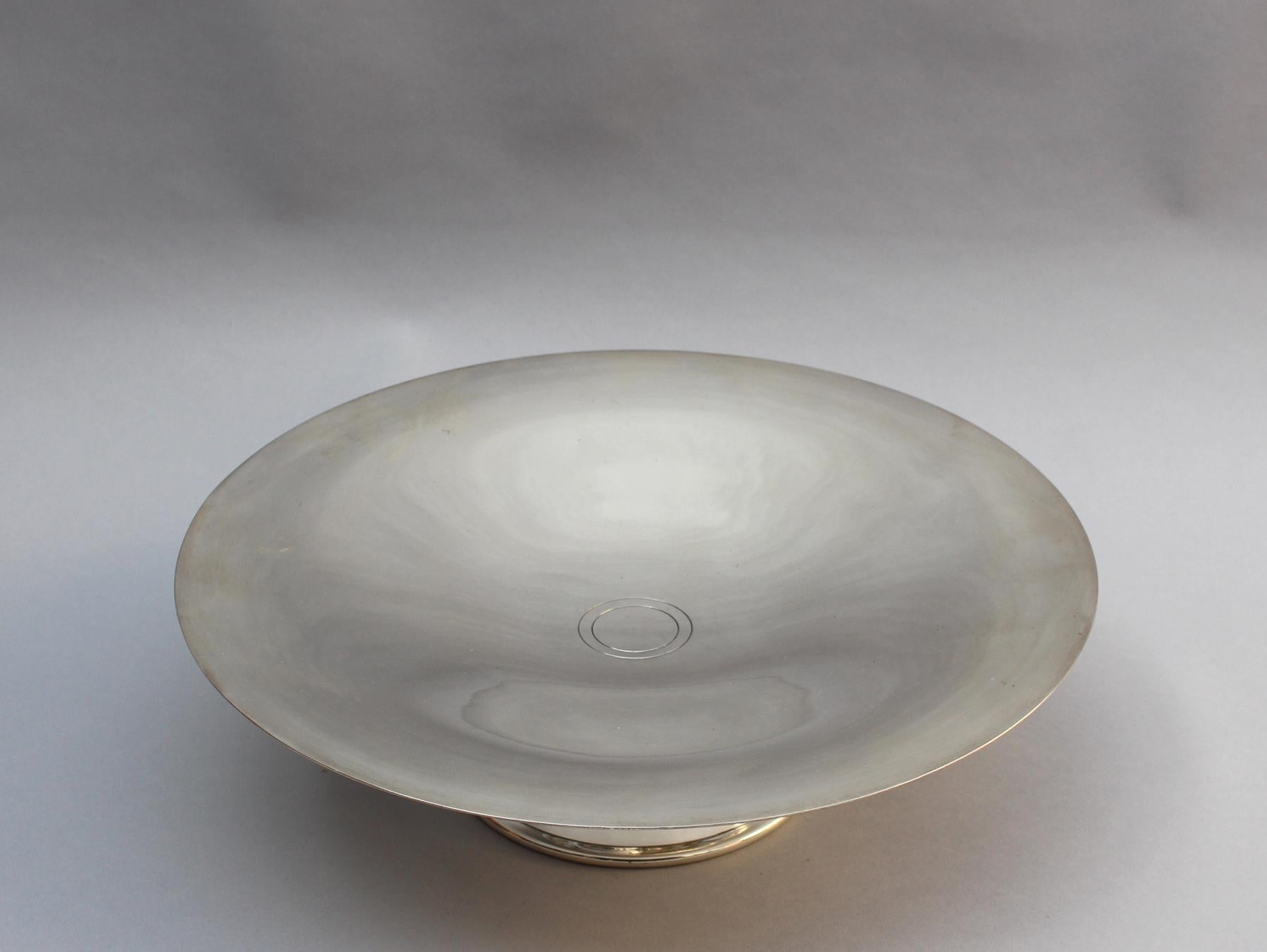 Fine French Art Deco Centerpiece by Luc Lanel for Christofle 3