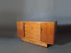 Fine French Art Deco Cherrywood Buffet by Maxime Old