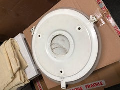 Fine French Art Deco Flush Mount/ Sconce by Jean Perzel