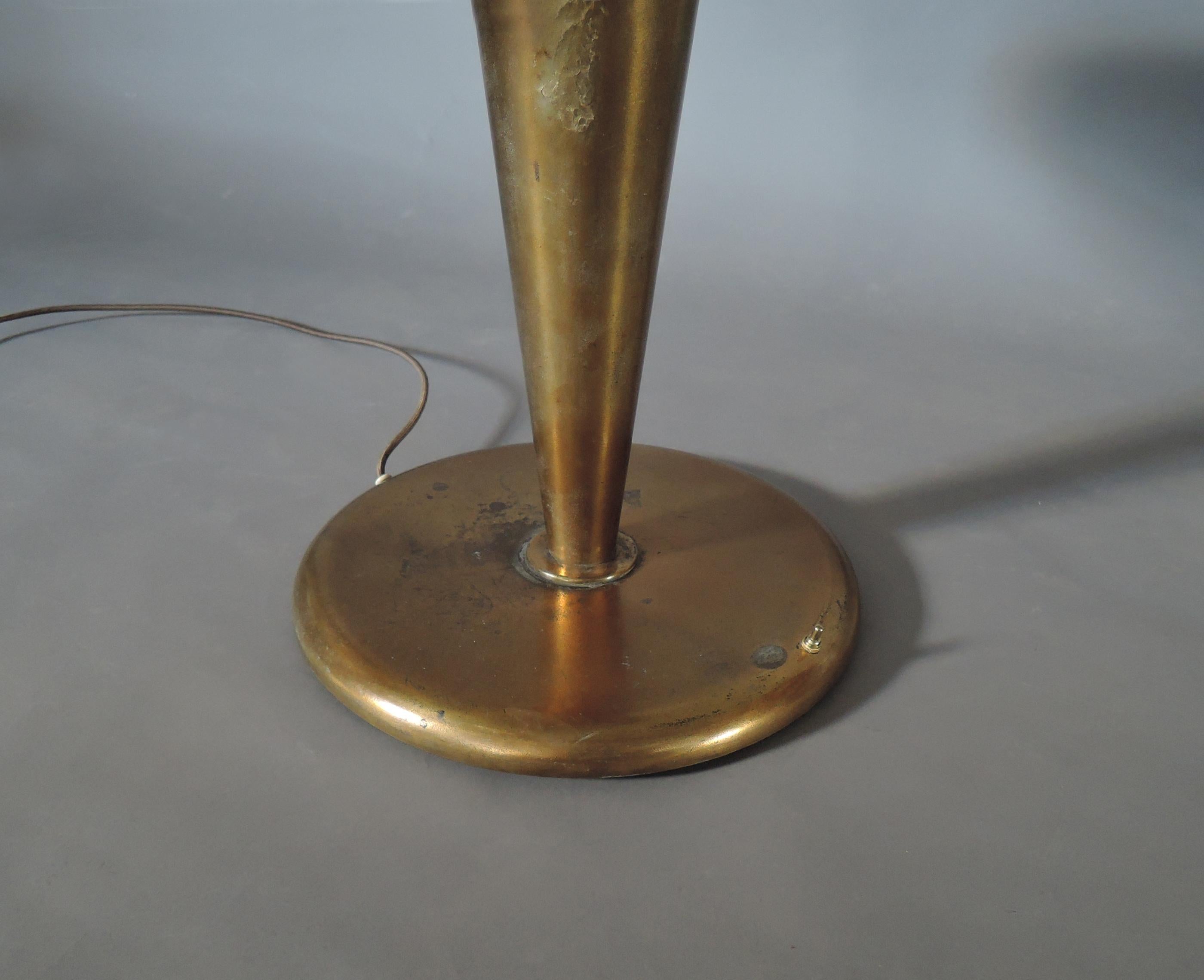 Gueridon illuminato in stile Art Deco francese di Jean Perzel in vendita 2