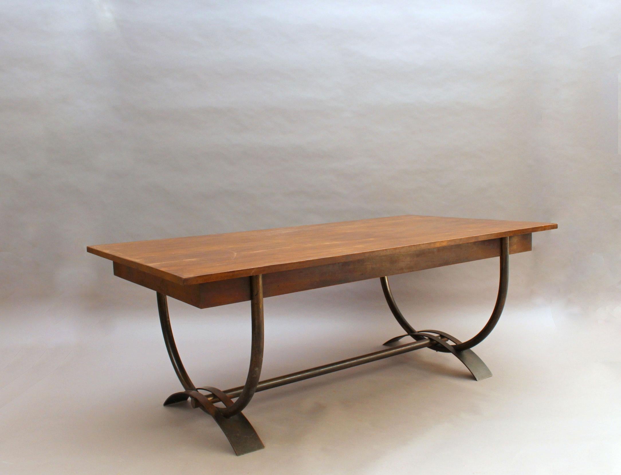 Raffinato buffet francese in mogano Art Déco di Albert Guenot per 