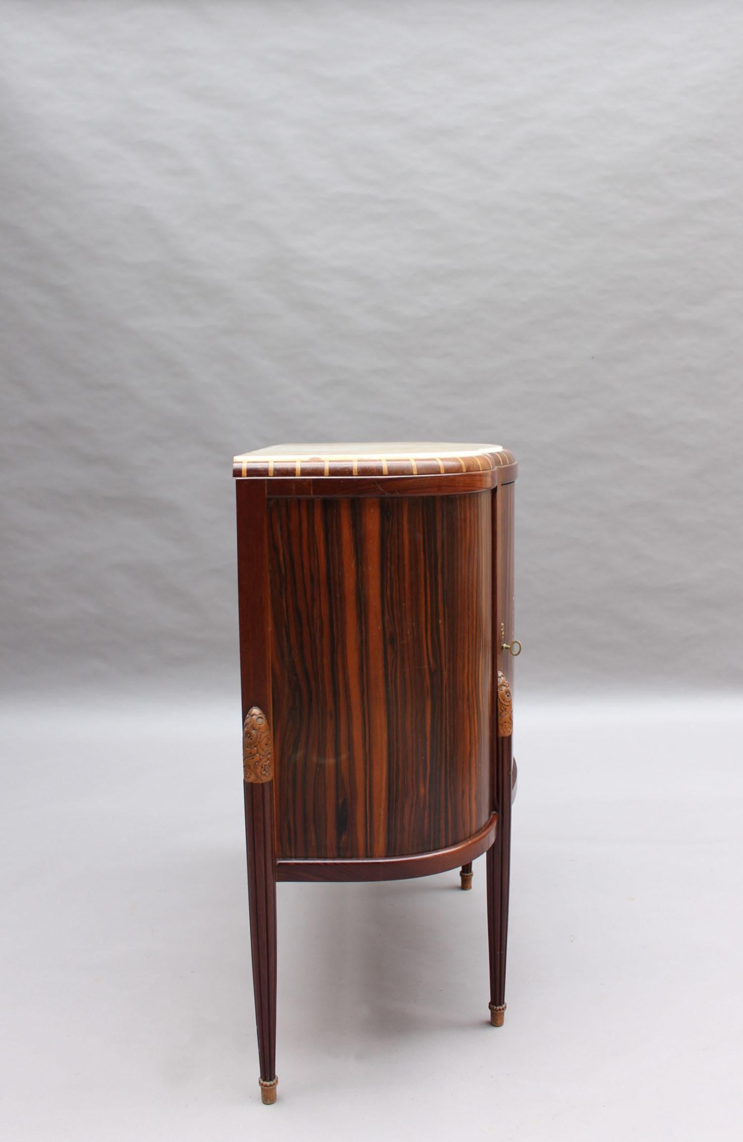 Fine French Art Deco Marquetry Commode 1