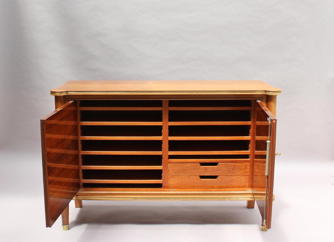 Fine French Art Deco Palisander and Marquetry Buffet / Commode by Jules Leleu 5