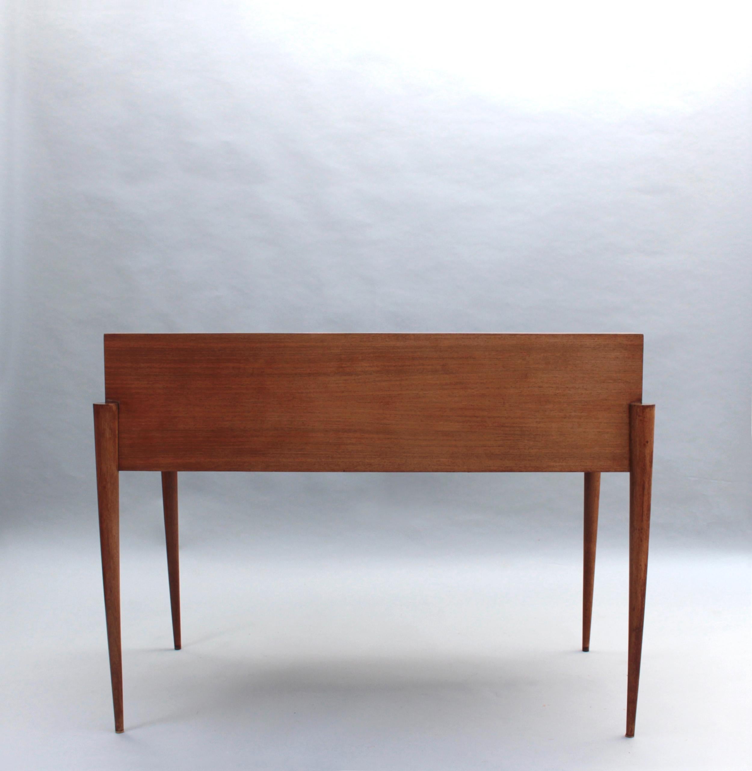 Französischer Palisander-Schreibtisch und Stuhl im Art déco-Stil von Robert Bloch, Art déco  im Angebot 5