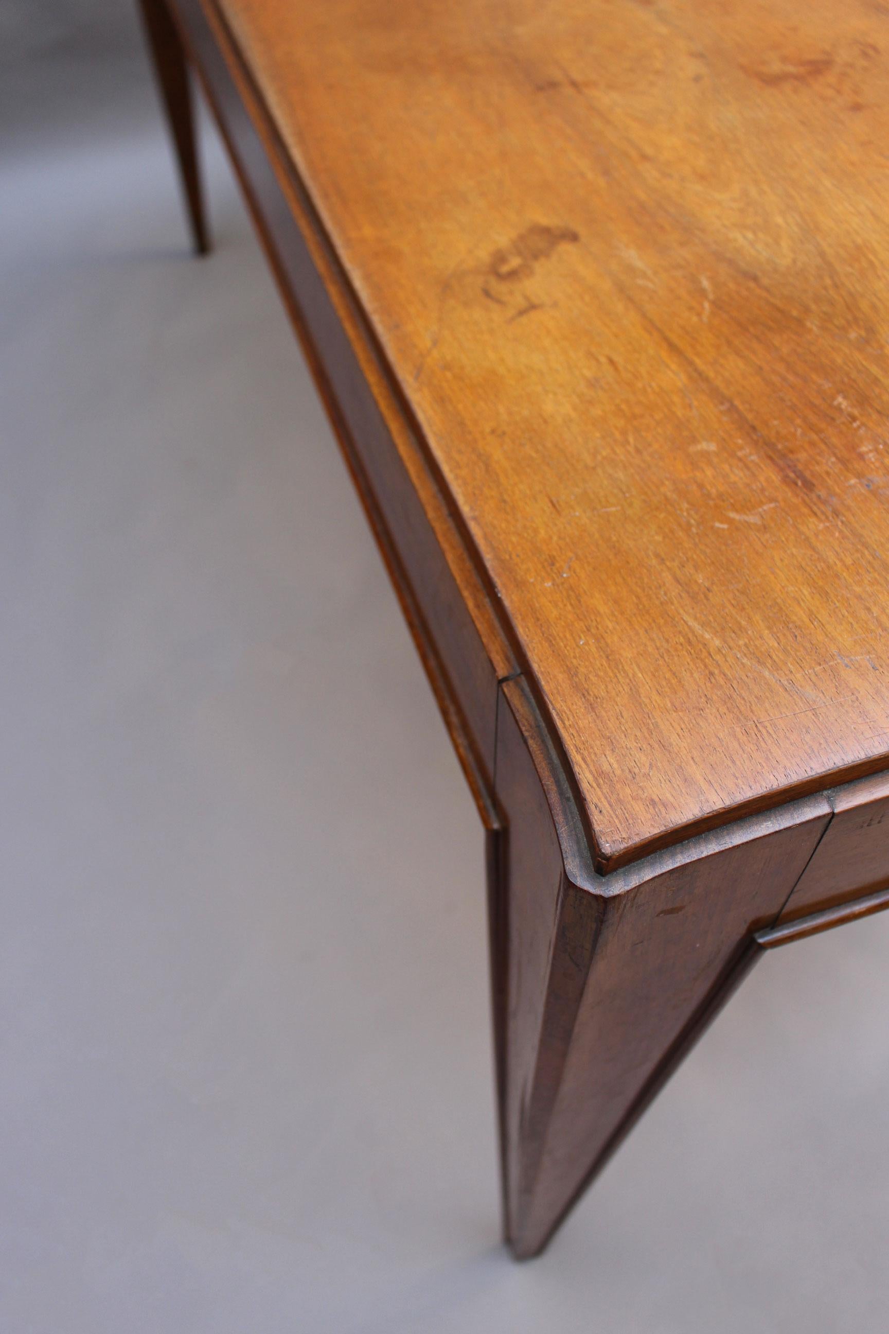 Fine French Art Deco Palisander Dining/Writing Table Attributed to Dominique For Sale 10