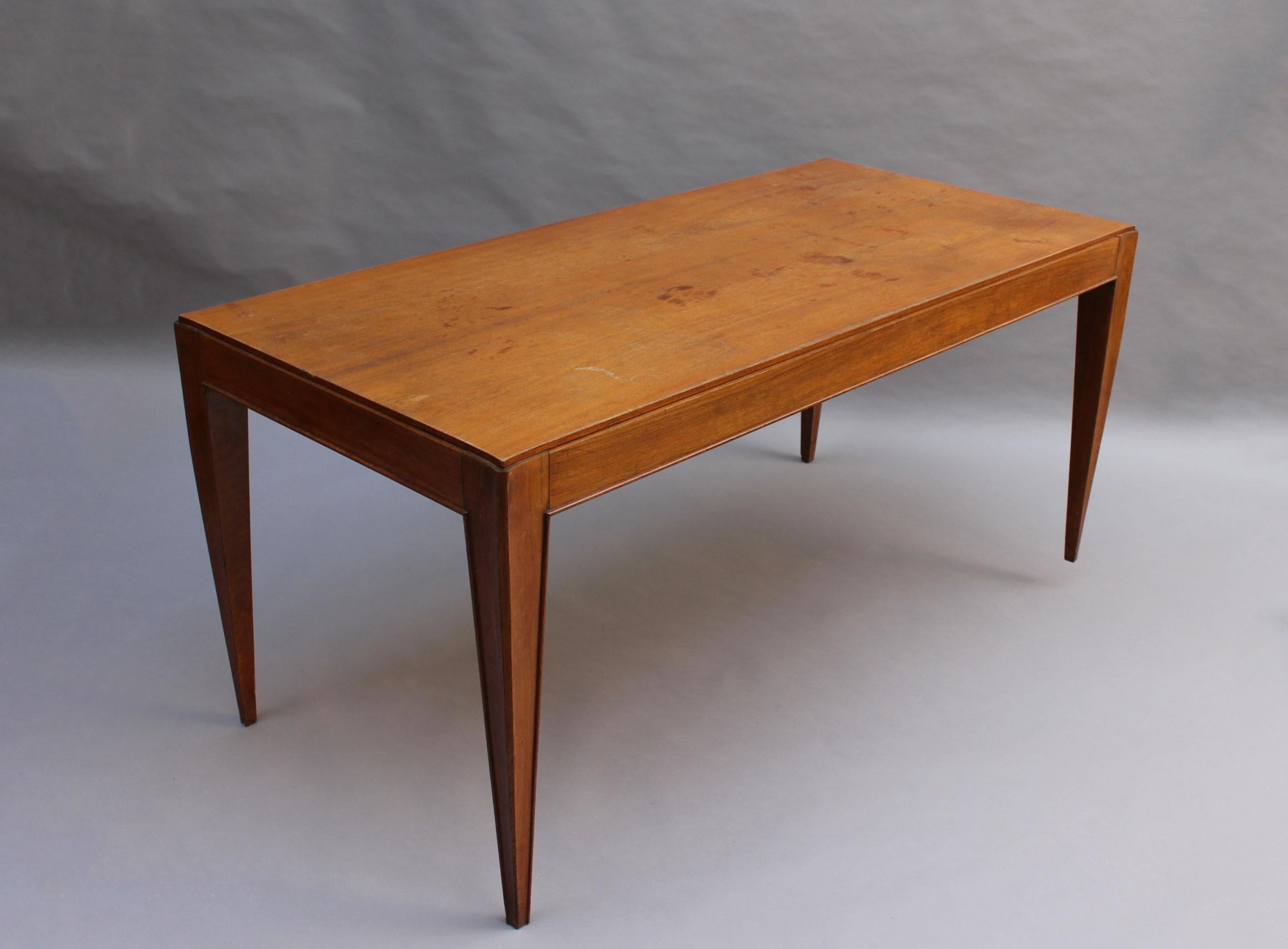 Fine French Art Deco Palisander Dining/Writing Table Attributed to Dominique For Sale 12