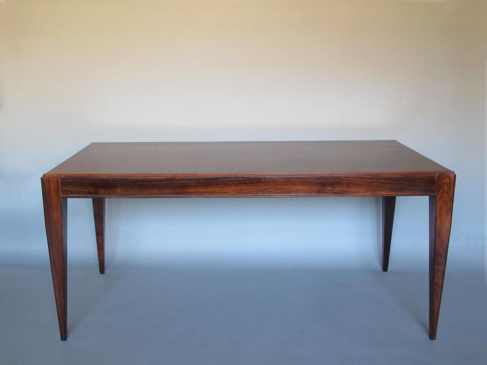 Fine French Art Deco Palisander Dining/Writing Table Attributed to Dominique For Sale 3