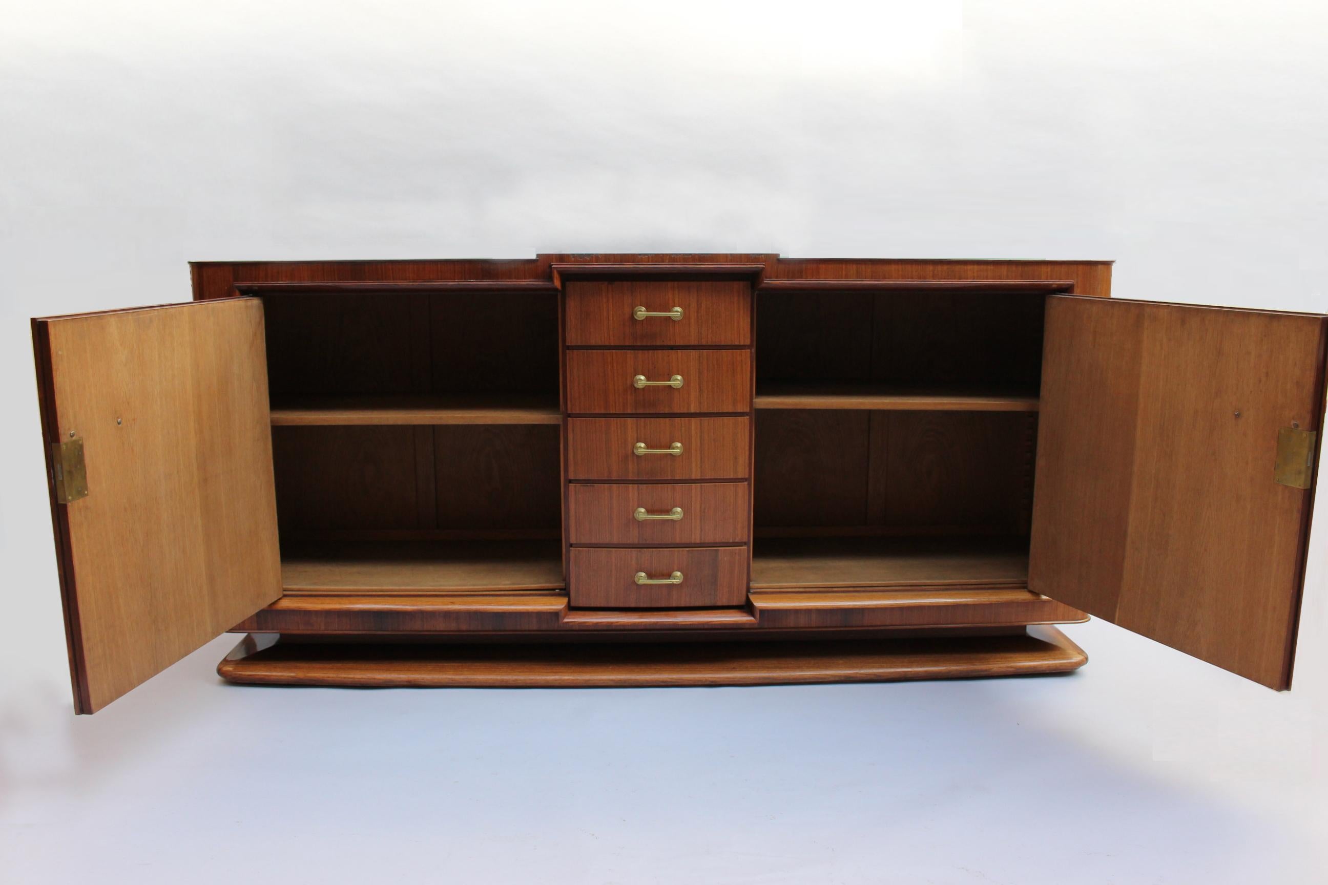 Credenza francese Art Deco Palisander di Maxime Old in vendita 1