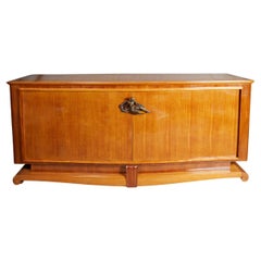 Fine French Art Deco Period Mahogany Buffet by André Arbus and Vadim Androussov