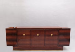 Fine French Art Deco Rosewood sideboard by Jules Leleu