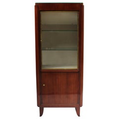 Fine French Art Deco Rosewood Vitrine by Maxime Old