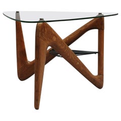 Mesa auxiliar francesa Art Decó de Louis Sognot