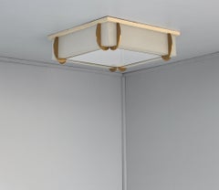 Monture carrée Art déco française par Jean Perzel