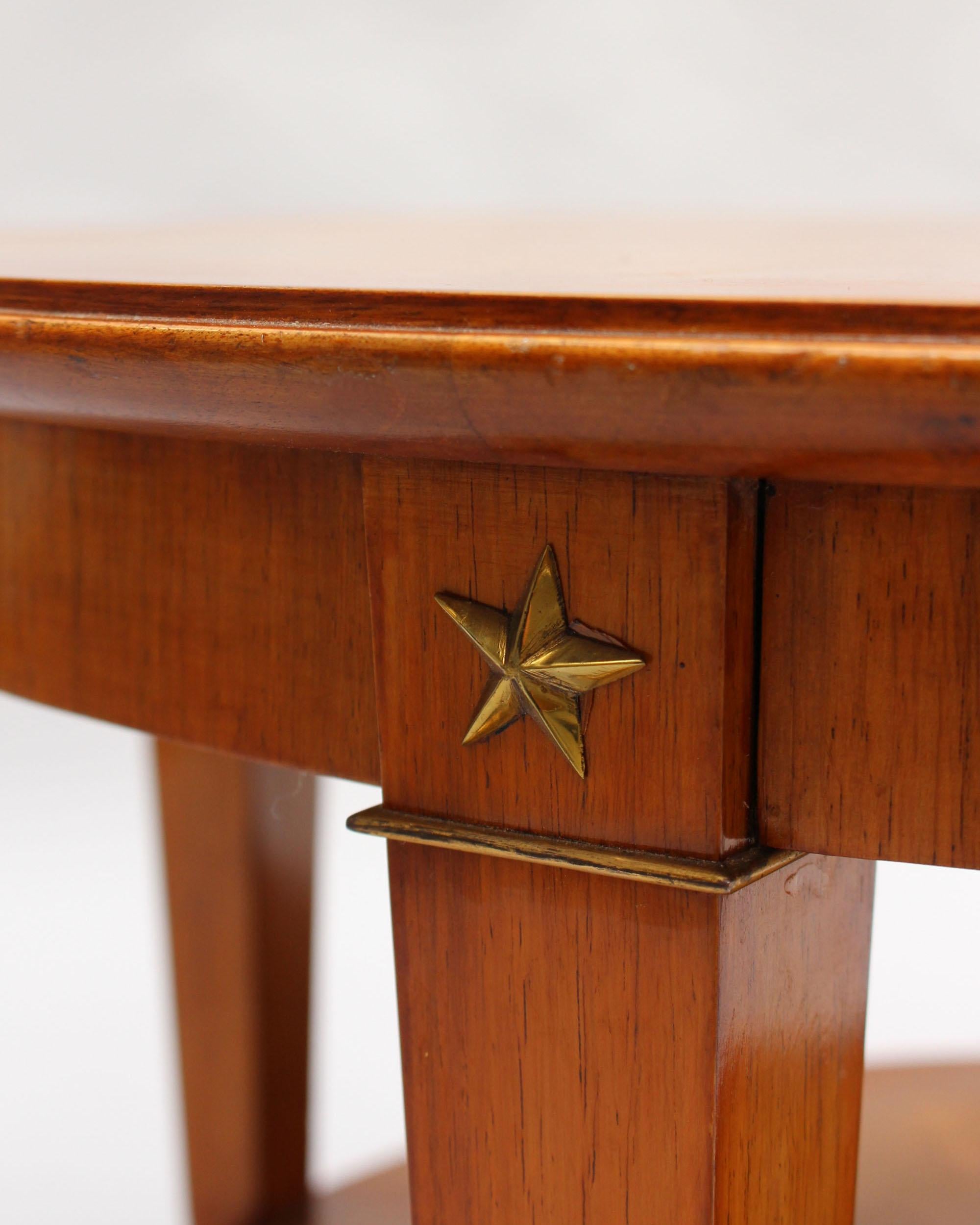 Guéridon à deux étages Art Déco français de Dominique en vente 4