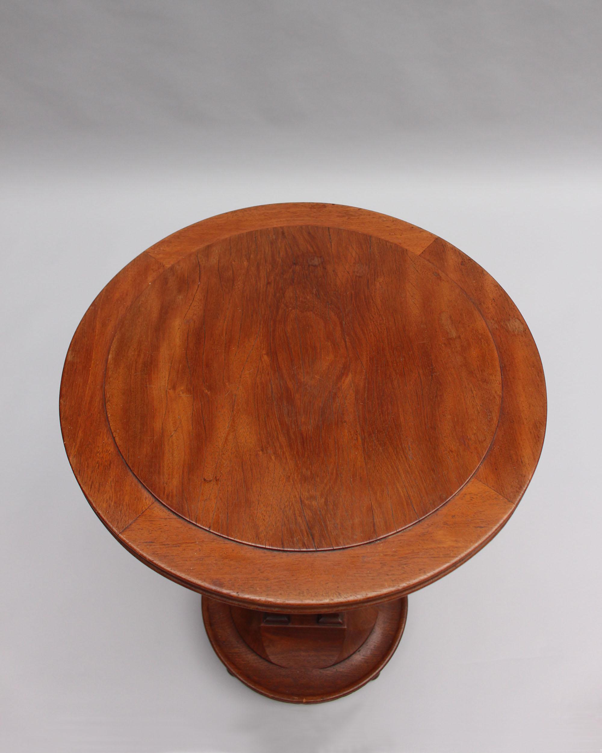 Guéridon en noyer Art Déco de Tony Selmersheim de style Art nouveau français en vente 3