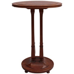 Fine French Art Nouveau - Art Deco Walnut Gueridon by Tony Selmersheim