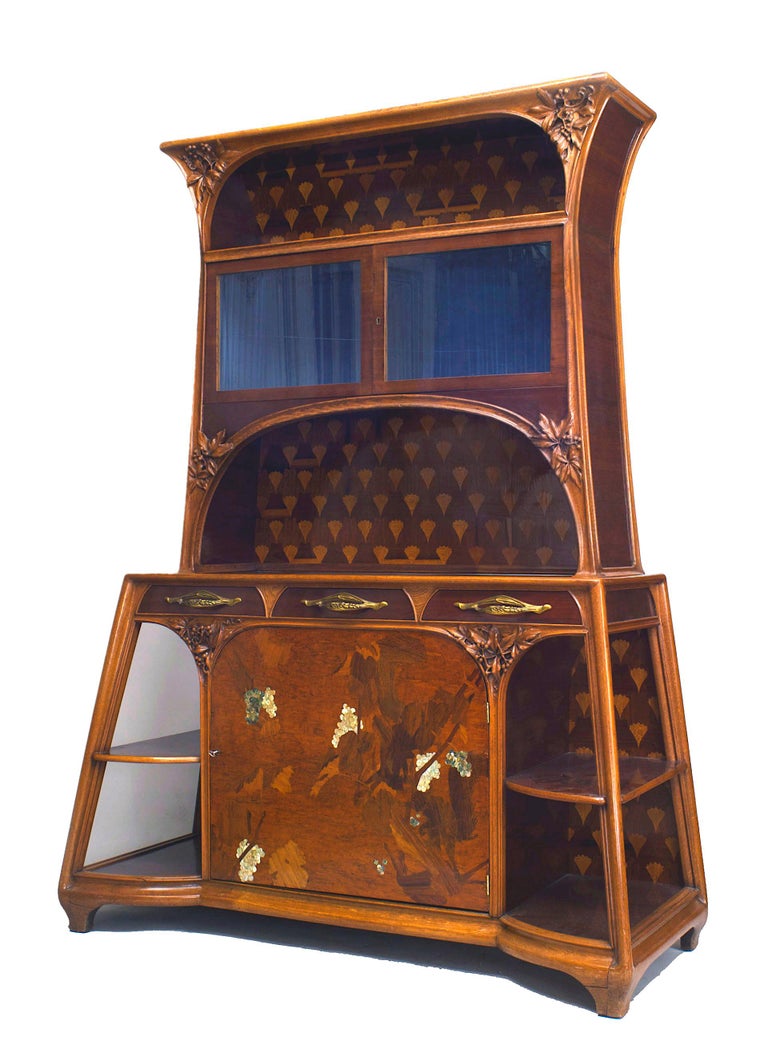 Fine French Art Nouveau Signed by Louis Majorelle For Sale at
