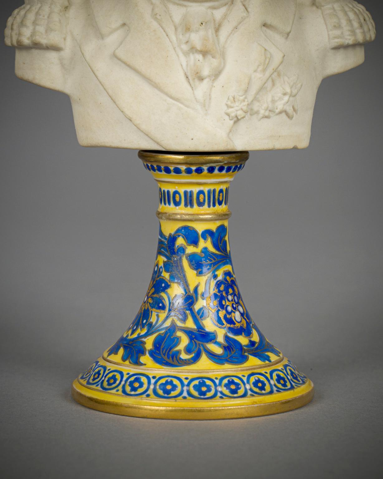 Now on a Sevres porcelain socle dated 1849.