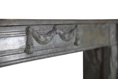 Fine French Classic Style Antique Fireplace Surround In Marble
