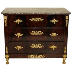 Fine French Empire Commode