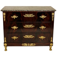 Fine French Empire Commode