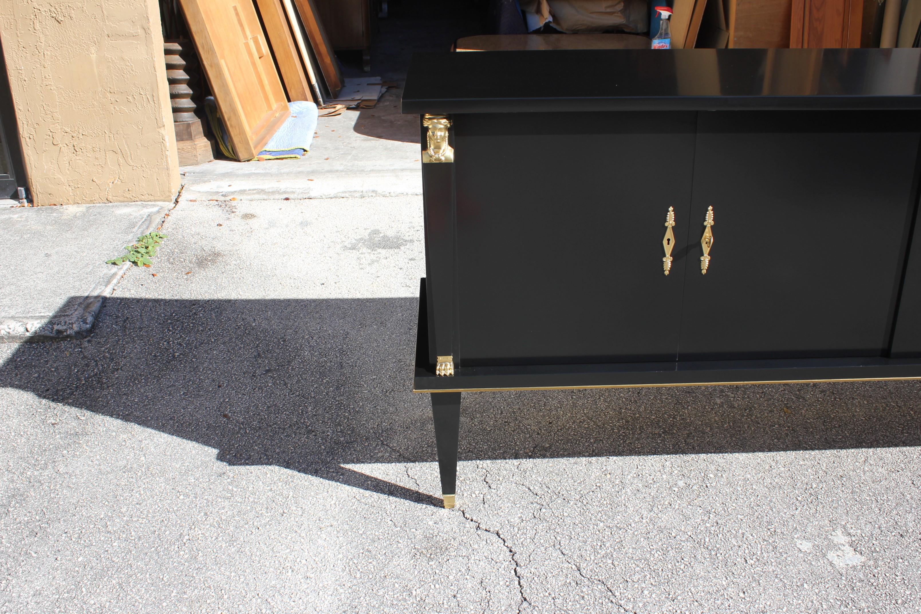Fine French Empire Style Sideboard or Buffet, circa 1910s 5