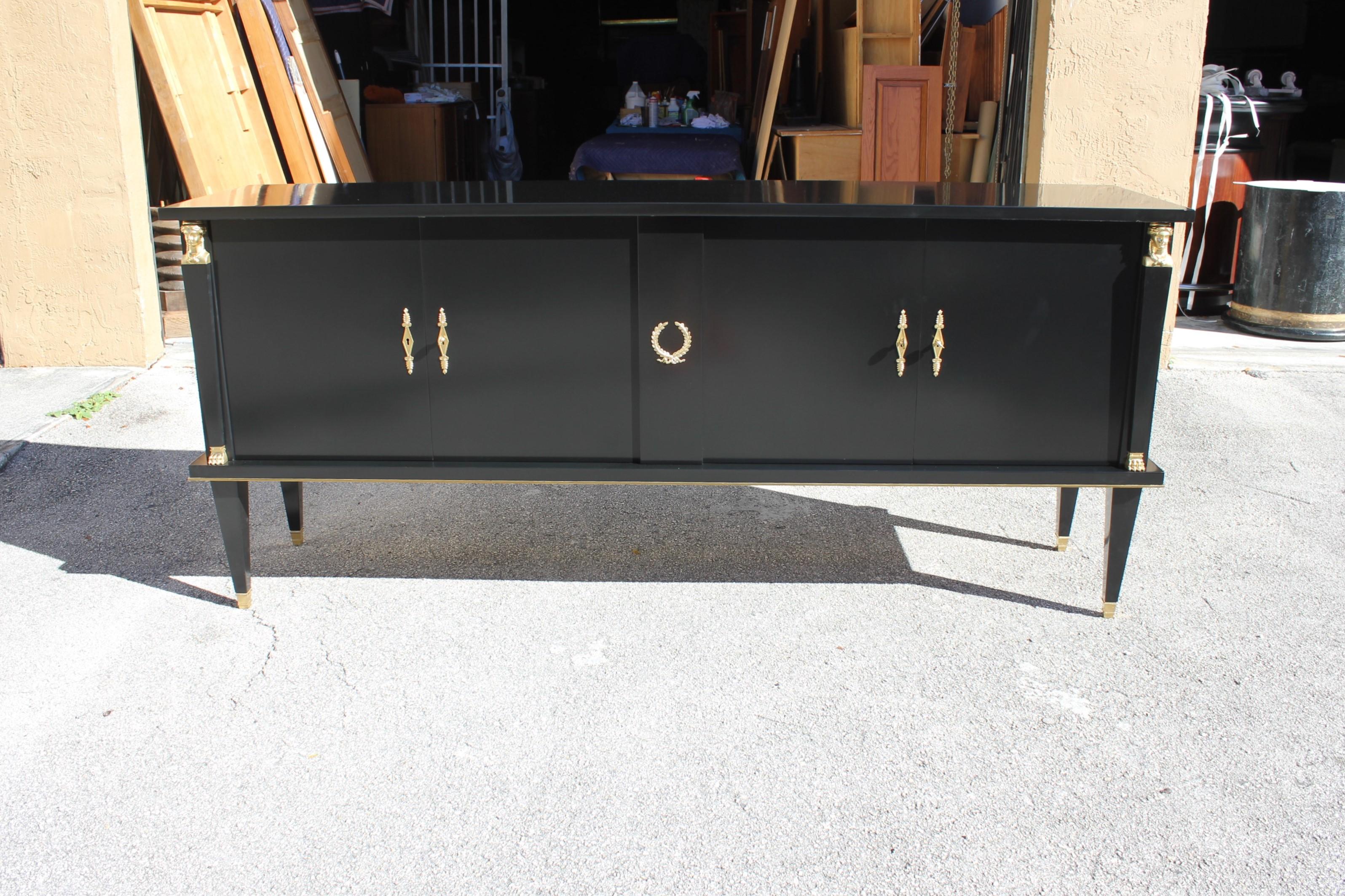 Fine French Empire Style Sideboard or Buffet, circa 1910s 13