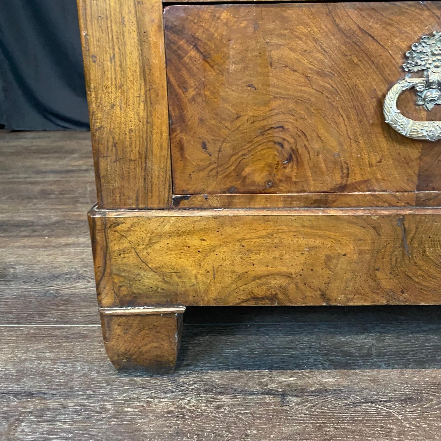 Fine French Louis Philippe 19th Century Marble Top Commode For Sale 8
