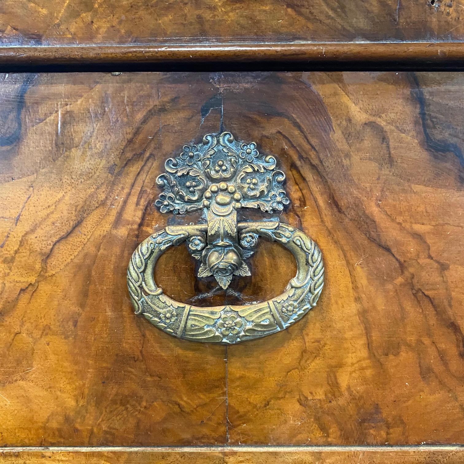 Bronze Fine French Louis Philippe 19th Century Marble Top Commode For Sale