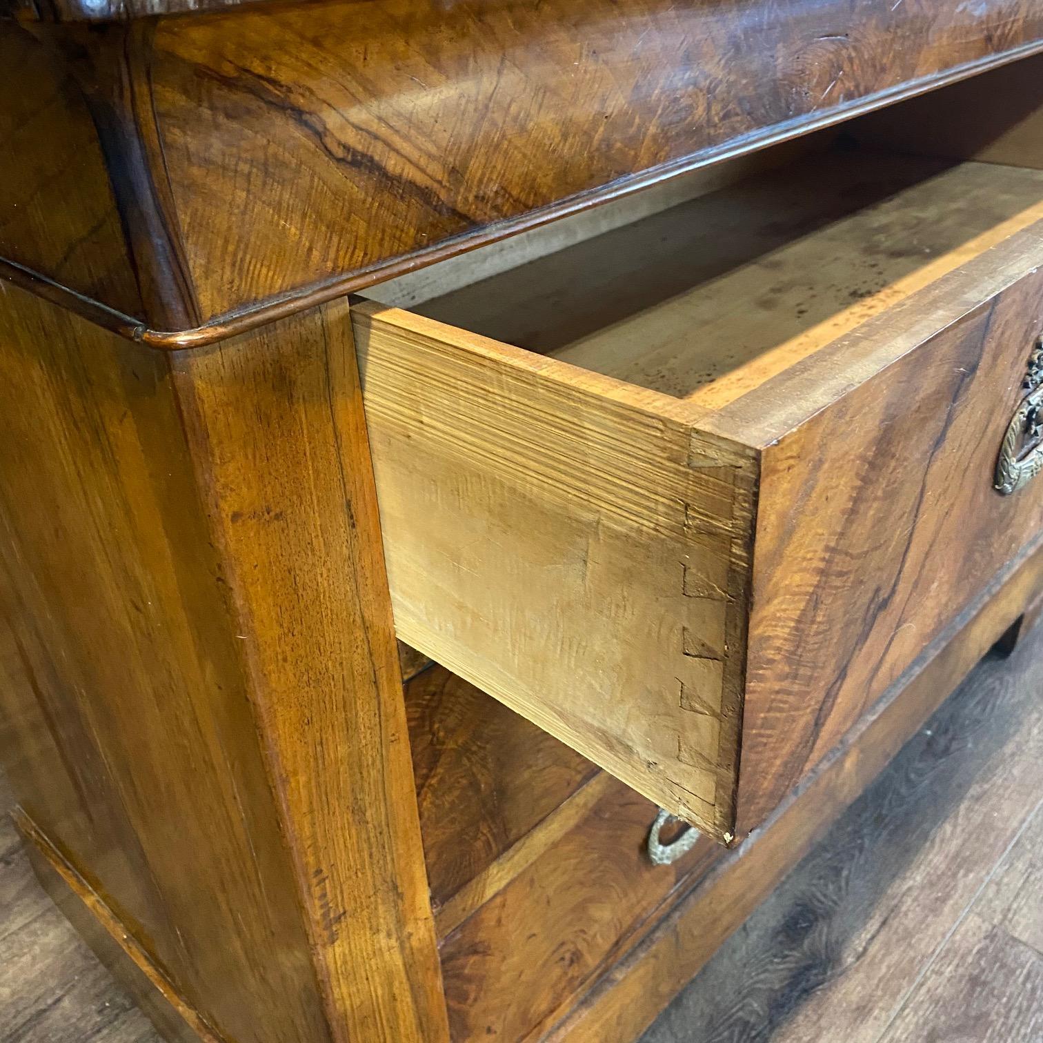 Fine French Louis Philippe 19th Century Marble Top Commode For Sale 3