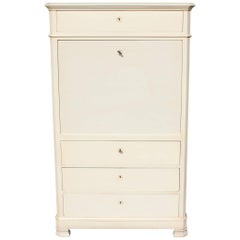 Fine French Louis Philippe Period Painted Secretary, circa 1890s