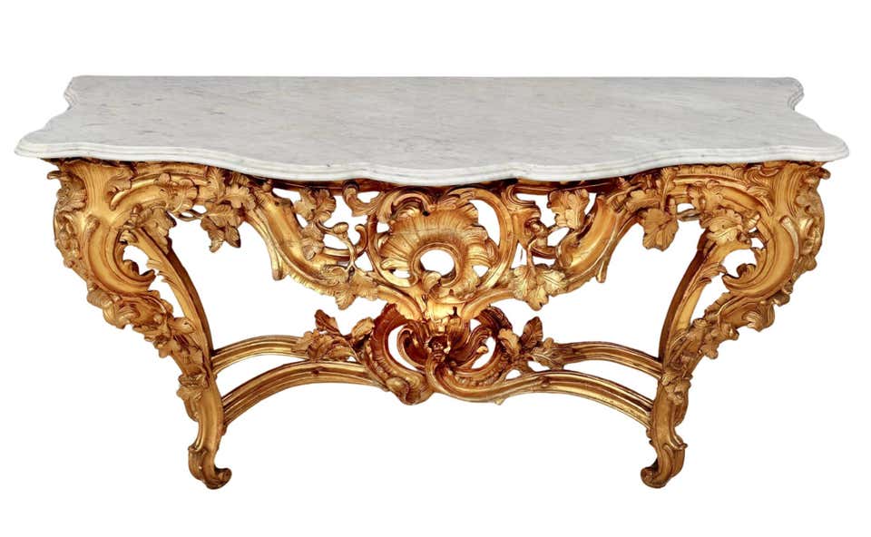 Rococo Tables - 335 For Sale at 1stDibs | rococo dining table, rococo ...