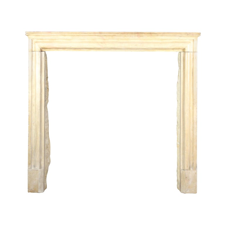 Fine French Louis Xvi Style Vintage Fireplace Surround For Sale At