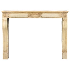 Fine French Louis XVI Style Antique Fireplace Surround