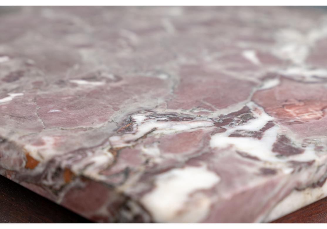 Fine French Marble Top Vitrine Cabinet in vendita 9