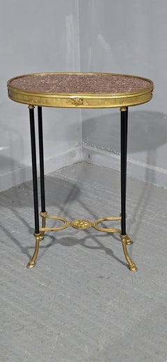 Fine French Marble Topped Gueridon