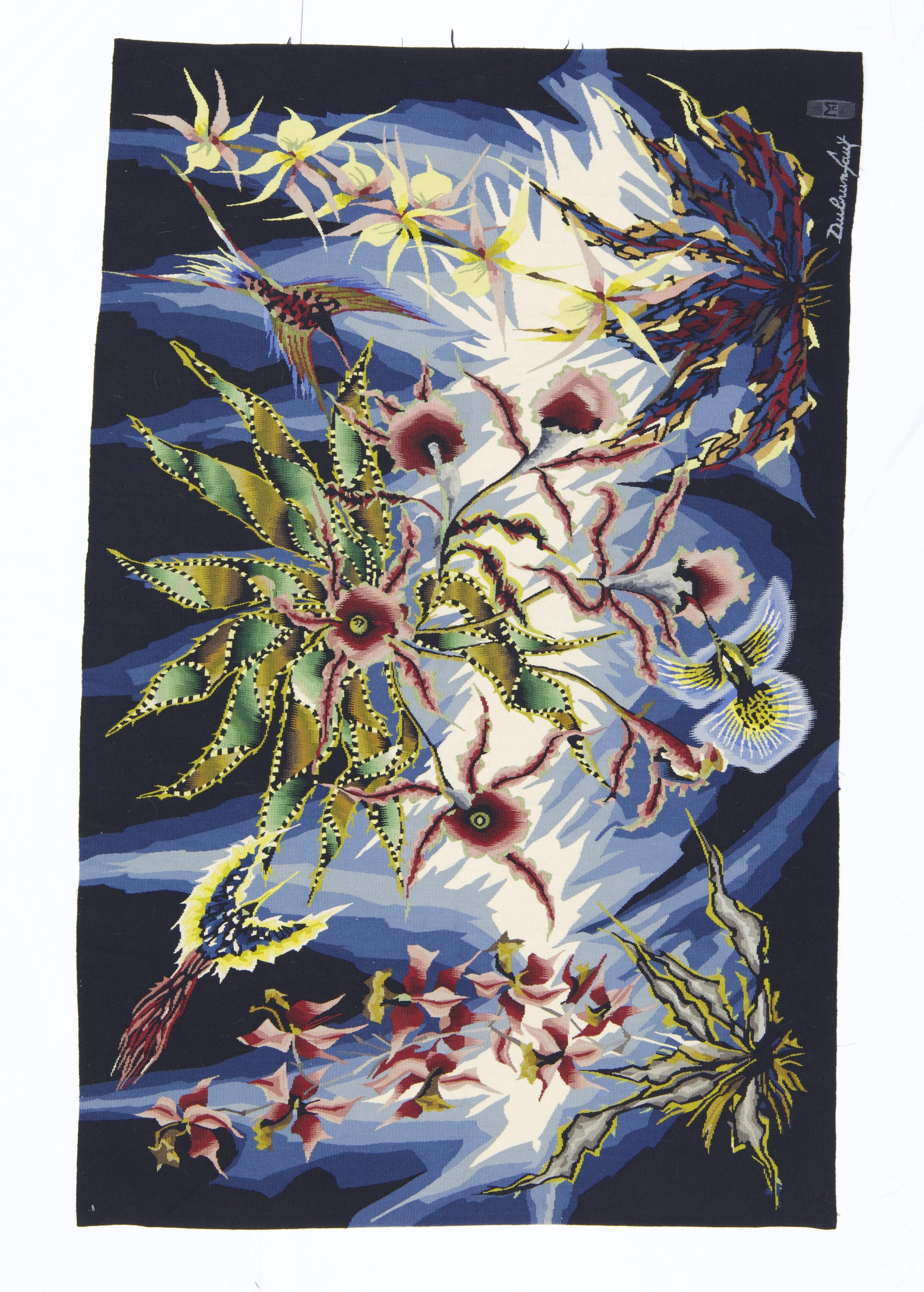 Fine French Mid Century Tapestry Signed by Jean Lurcat 3'9