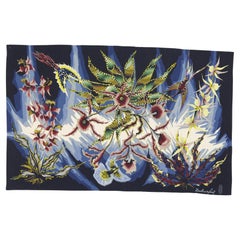 Fine French Mid Century Tapestry Signed by Jean Lurcat 3'9" x 5’11"