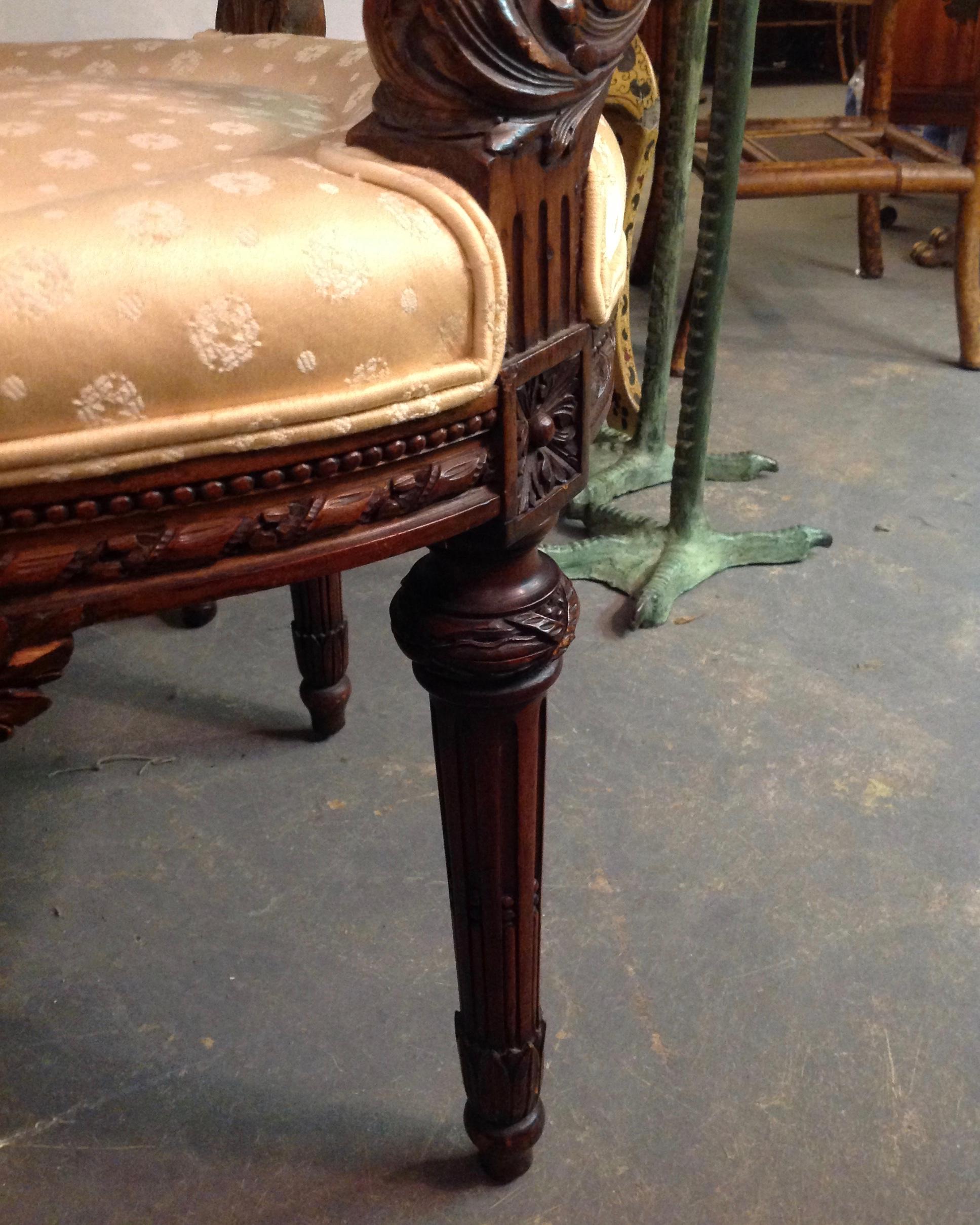 Fine French Vanity Chair 12