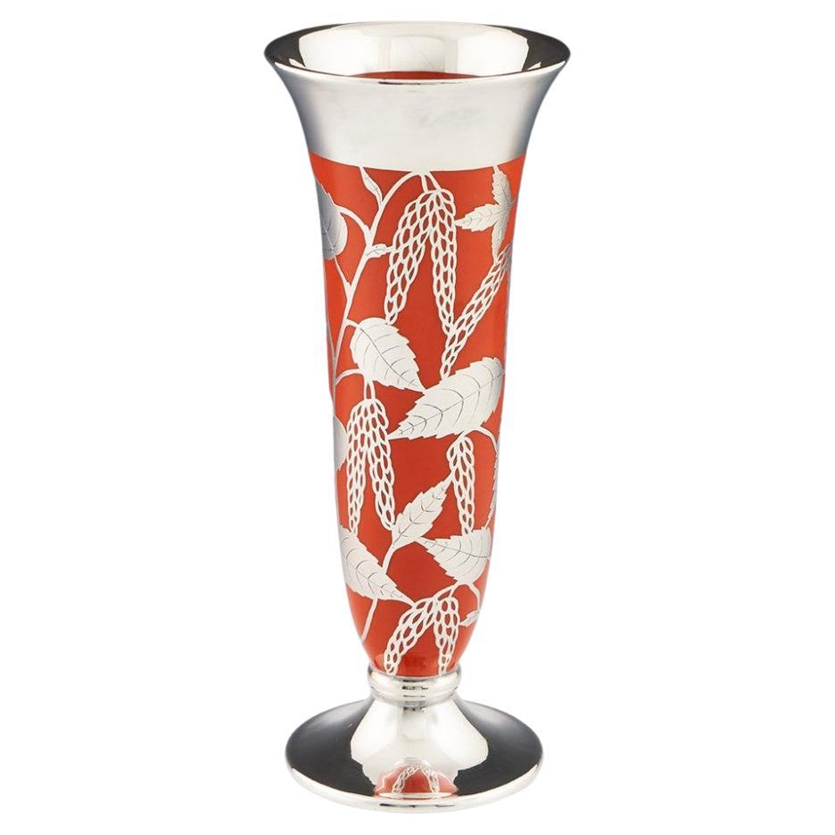 William Marshall Tenmoku Glazed Stoneware Vase Circa 1960 For Sale at