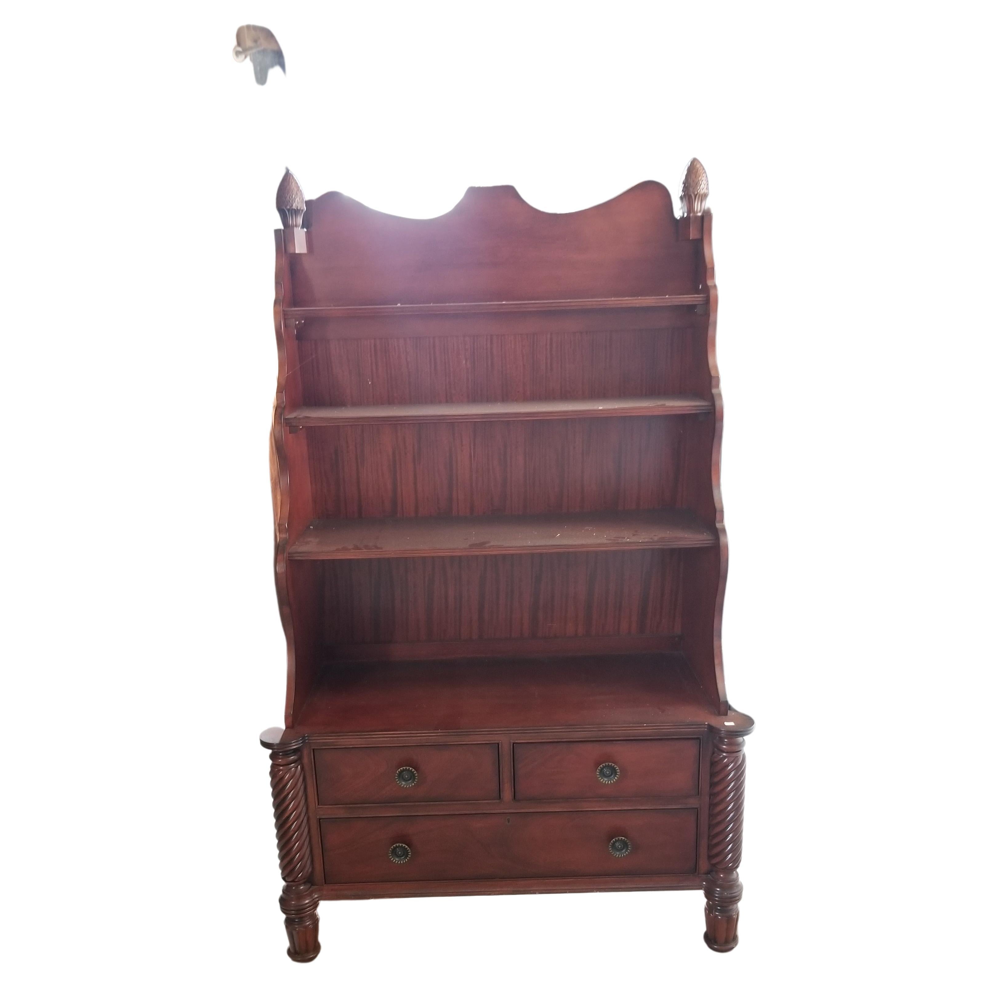 Fine Furniture Bookcase For Sale