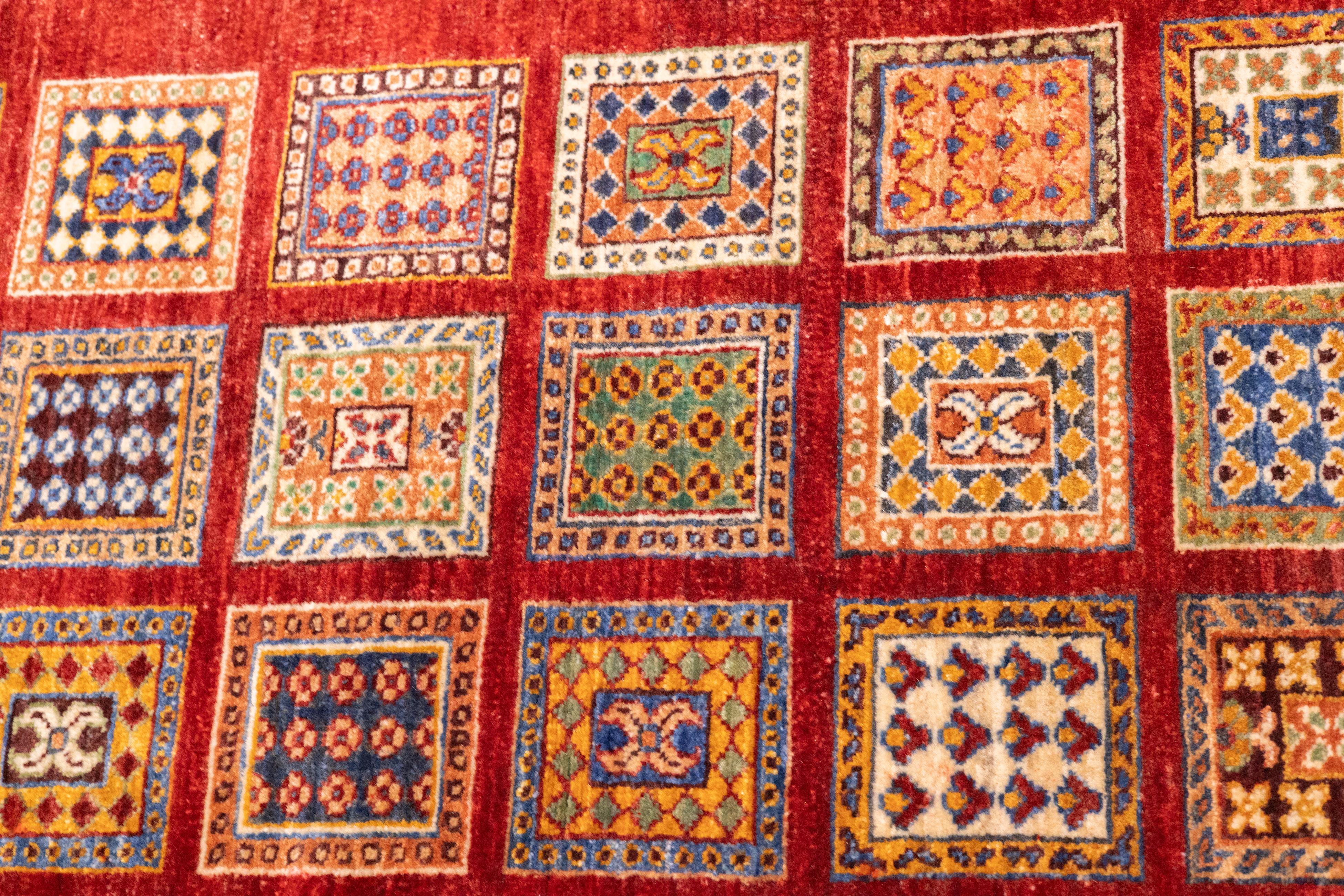 Langer Gabbeh-Wollteppich 2'10'' x 9'10'' im Angebot 3