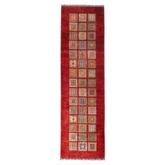 Fine Gabbeh Wool Long Rug 2'10'' x 9'10''